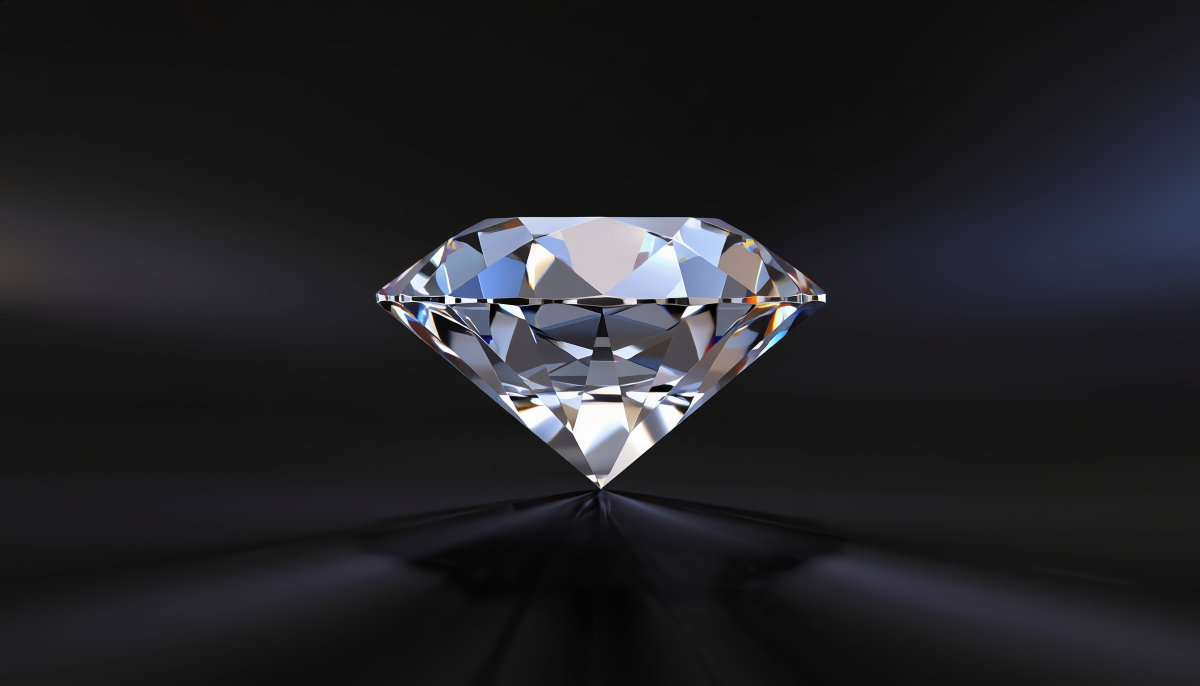 Abstract diamond pattern background